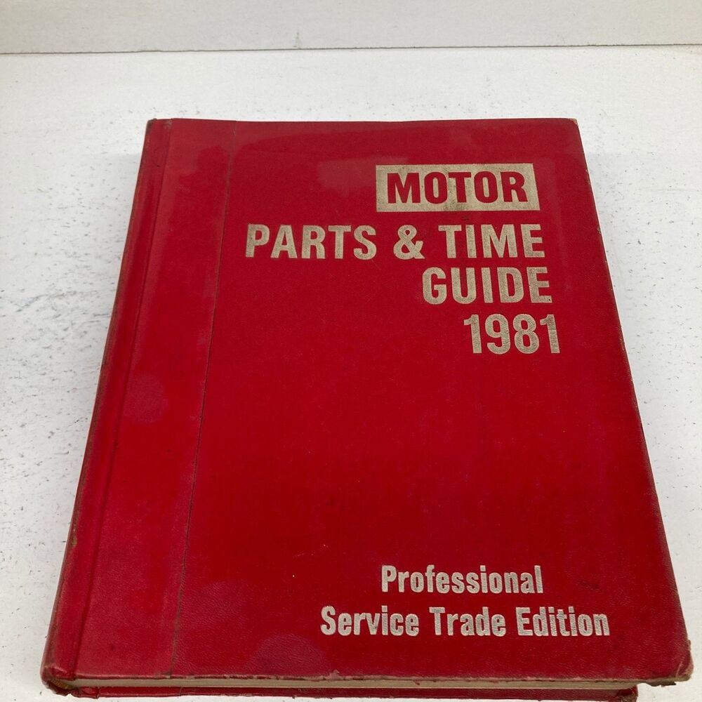 Motor Parts & Time Guide 53rd Ed Lewis 1981